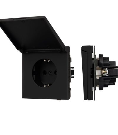 Механизм розетки влагозащищённый SCT-TENDO-MCP-SFPL-BK (230V, 16A) 054599