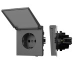 Механизм розетки влагозащищённый SCT-TENDO-MCP-SFPL-GR (230V, 16A) 054601