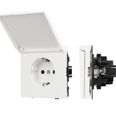 Механизм розетки влагозащищённый SCT-TENDO-MCP-SFPL-WH (230V, 16A) 054602