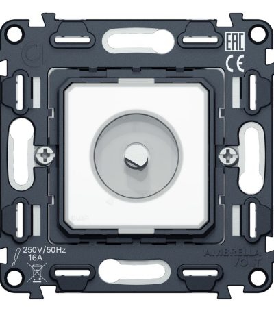 Механизм терморегулятора с датчиком для теплого пола с подсветкой 16A-250V QUANT (EXTRA CONTROL) Ambrella Volt VM1381