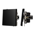 Механизм выключателя одноклавишный непроходной Arlight SWT-TENDO-MK01-PL-BK (230V, 10A) 054035