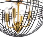 Потолочная люстра Indigo Fresco 10001/4C Black V000104