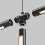 T-образный плоский коннектор без ввода питания Maytoni Shelf CA015TC-B