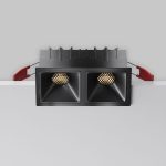 Встраиваемый светильник Maytoni Alfa Led Downlight DL043-02-10W3K-SQ-B-1