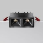 Встраиваемый светильник Maytoni Alfa LED DL043-02-10W4K-SQ-B-1