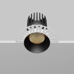 Встраиваемый светильник Maytoni Dip DL121-15W-2.7K-TRS-B