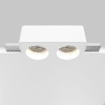 Встраиваемый светильник Maytoni Gyps Modern DL123-GU10-02-W