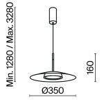 Подвесной светильник Maytoni El MOD041PL-L15B3K1