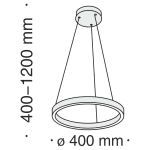 Подвесной светильник Maytoni Rim MOD058PL-L22W4K