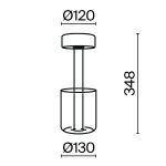 Аккумуляторная настольная лампа Maytoni AI Collaboration MOD229TL-L3B3K3