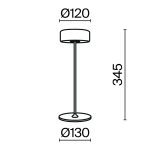 Аккумуляторная настольная лампа Maytoni AI Collaboration MOD229TL-L3W3K2