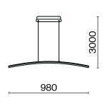 Подвесной светильник Maytoni Light Reflection MOD243PL-L18BK