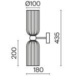Бра Maytoni Antic MOD302WL-02GR