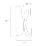 Настенный светильник DeLight Collection Wall lamp MT8901-2W brass