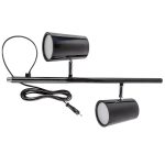 Торшер Uniel ULM-T600 2х6W/4500K/DIM BLACK UL-00010174