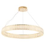 Подвесная люстра Crystal Lux MUSIKA SP70W LED GOLD