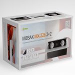 Блок розеток MX-226 (2 секции и 2 USB) Mebax 00-00001338
