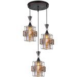 Подвесной светильник Reluce 03128-0.9-03 BK+PATINA GOLD