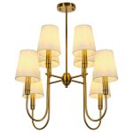 Люстра на штанге Myfar Gabriel MR2430-8P