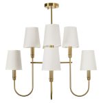 Люстра на штанге Myfar Gabriel MR2430-8P