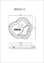 Потолочный светильник Myfar Cloud MR9020-CL