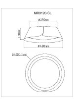 Потолочный светильник Myfar Cordelia MR9120-CL