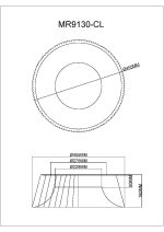 Потолочный светильник Myfar Tethys MR9130-CL