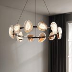 Подвесная люстра DeLight Collection MT9125-12H french gold