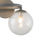 Настенный светильник Delight Collection Wendt KG1202W-2 grey/clear