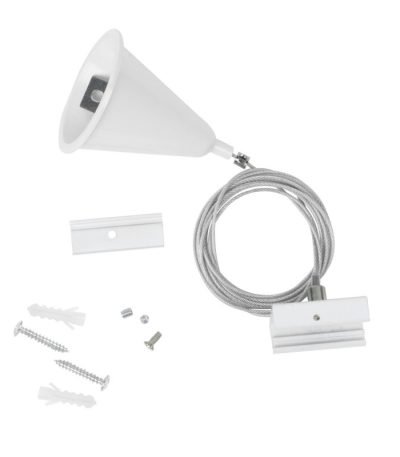 Набор для подвесного монтажа шинопроводов Uniel UFB-H41 WHITE 1 POLYBAG UL-00010400