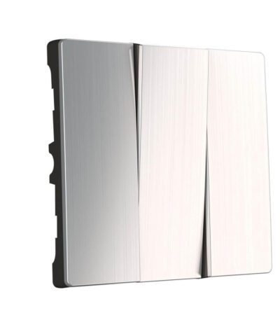 Набор клавиш для выключателя трехклавишного Werkel глянцевый никель W1139002 4690389157929