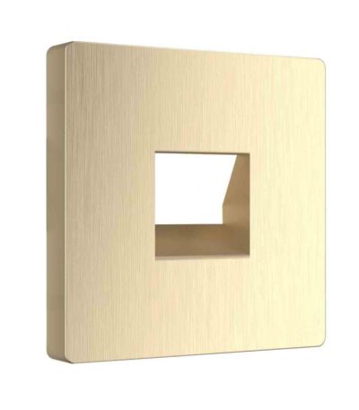 Накладка для телефонной розетки Werkel RJ-11 (шампань рифленый) W1192010 4690389160707