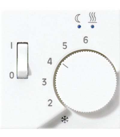 Накладка на термостат Jung AFTR231PLWW