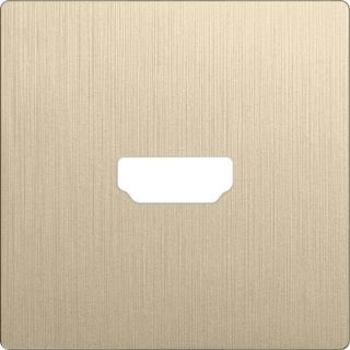 Накладка Werkel для розетки HDMI шампань рифленый WL10-HDMI-CP 4690389128332