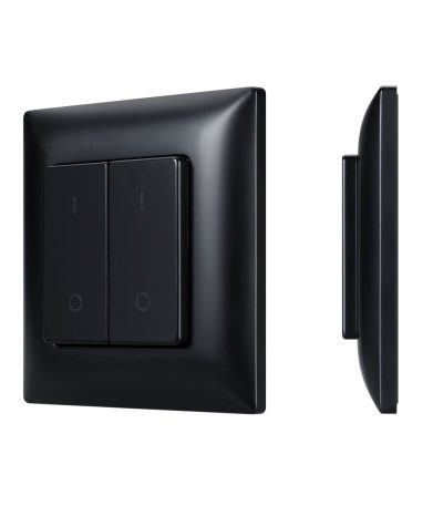 Накладная кнопочная панель 2.4 ГГц Arlight SMART-RF-801-22-2G-DIM-SUF Black (3V, 2.4G) (IARL, IP20 Пластик) 050446