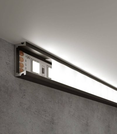 Накладной алюминиевый профиль для светодиодной ленты Elektrostandard LL-2-ALP006 4690389170430