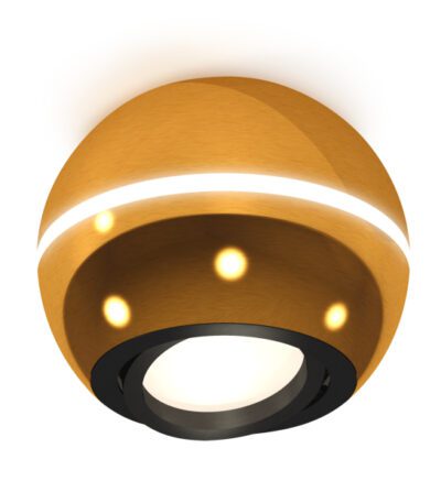 Накладной поворотный светильник с дополнительной подсветкой Ambrella Light Techno XS1105010 (C1105, N7002)