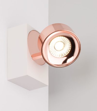 Накладной спот Arlight SP-PLURIO-SURFACE-S110x77-9W Day4000 (WH-COP, 36 deg, 230V) 040429