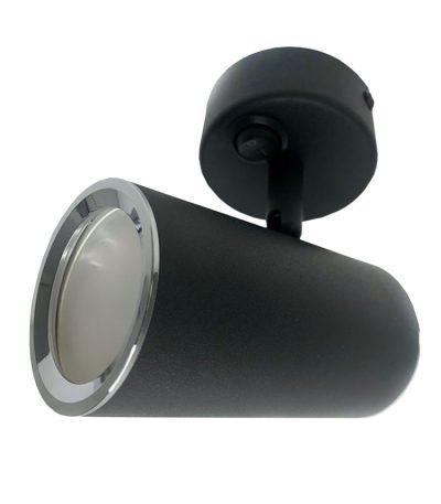 Накладной спот Elvan ST-12011-GU10-Bk