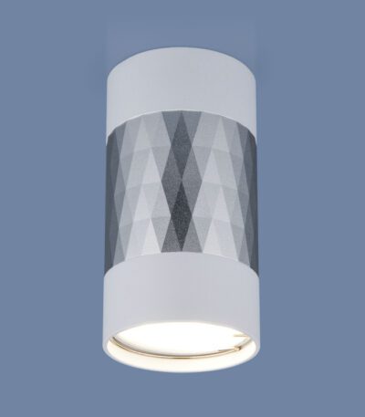 Накладной светильник Elektrostandard DLN110 GU10 белый/серебро