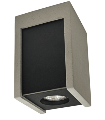 Накладной светильник Elvan NLS-210033-GU10-Gr/Bk