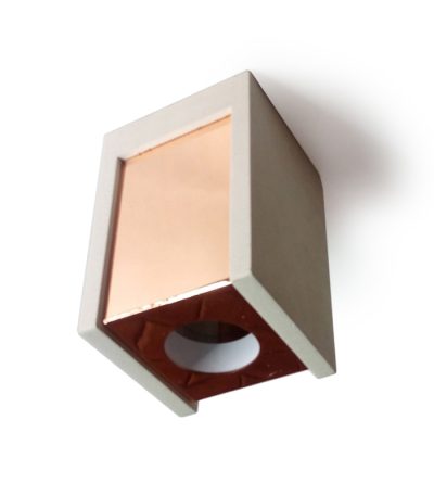 Накладной светильник Elvan NLS-210033-GU10-Wh/Gl