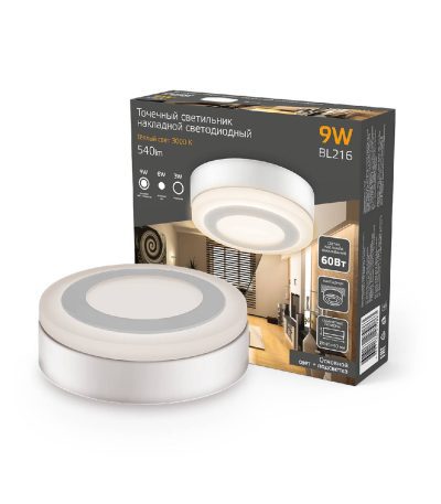 Накладной светильник Gauss Backlight BL216