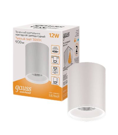 Накладной светильник Gauss HD HD030