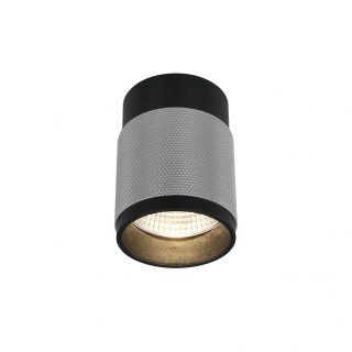 Накладной светильник iLedex Delta 1955-10W-3000K-36 BK+SL