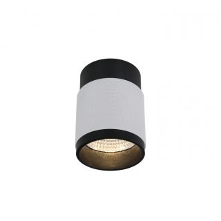 Накладной светильник iLedex Delta 1955-10W-3000K-36 BK+WH