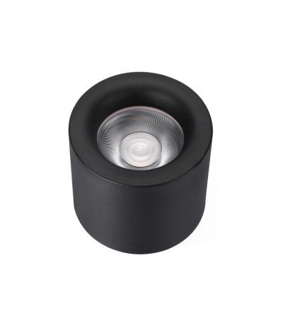 Накладной светильник iLedex Metrica 113-12W-D100-4000K-24DG-BK