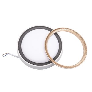 Накладной светильник Volpe ULW-Q281 24W/6500K/F20 IP65 WHITE UL-00012355