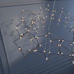 Подвесная люстра Eurosvet Uma 90169/12 черный жемчуг a061154