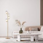 Торшер Eurosvet Loona 01161/4 латунь a065617